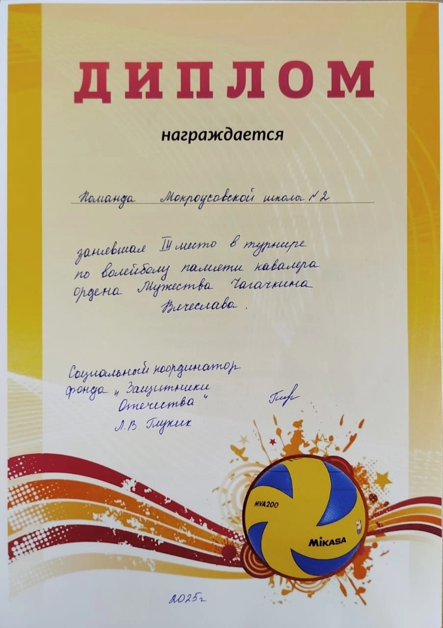 Турнир по волейболу..